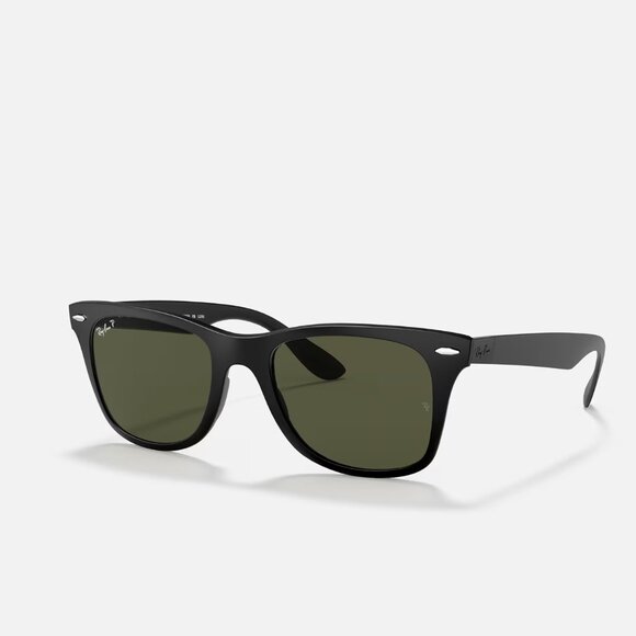 Ray-Ban Wayfarer Liteforce Black Sunglasses - Picture 1 of 8